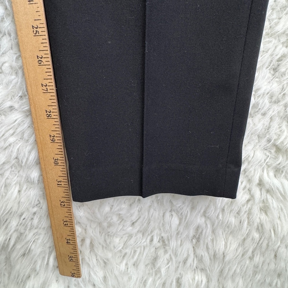 Calvin Klein Dress Pants 38x32 Black Slim Fit Business Casual Modern Minimalist - Picture 8 of 9